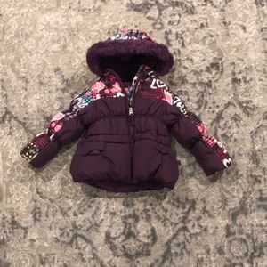 Toddler girl puffer jacket